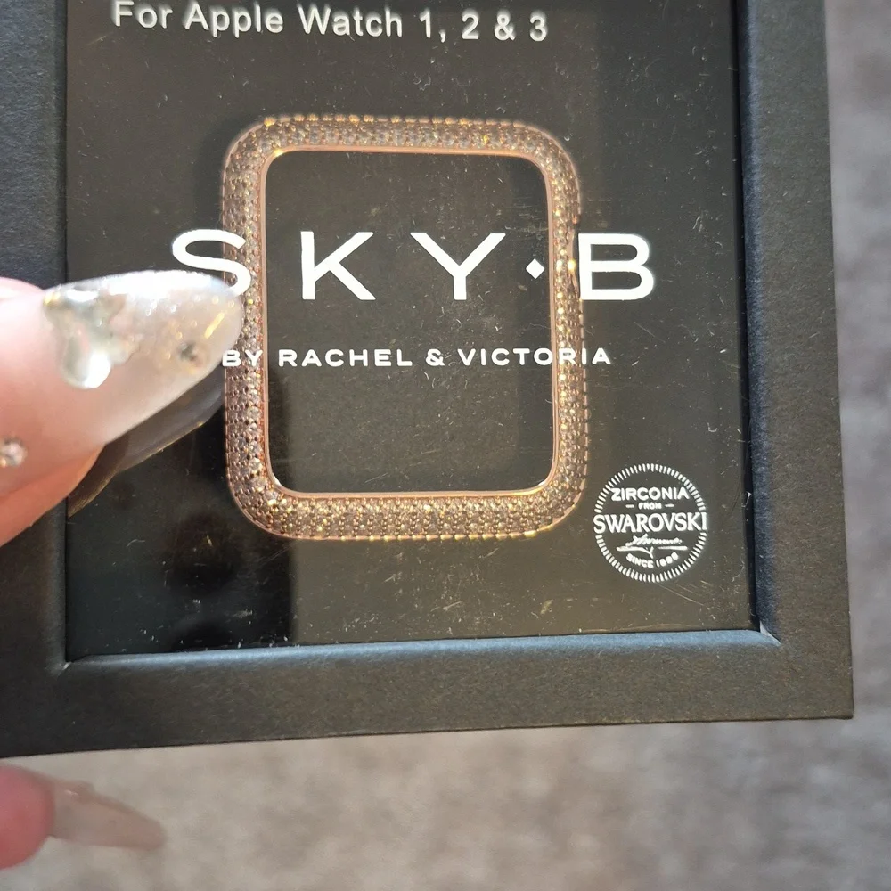 NIB SKY•B Apple Watch Triple Halo Protective Case For Series 1-3 Rose Gold 40mm